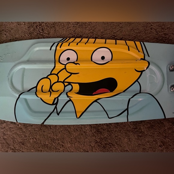 Penny Skateboard 27" Nickel Comp Simpsons Ralph Baby Blue - Picture 7 of 8